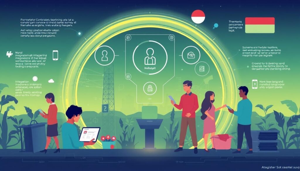 Ilustrasi masa depan Dompet Digital Indonesia